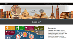 Desktop Screenshot of becas.gob.mx
